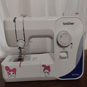 Brother White and Blue Sewing Machine